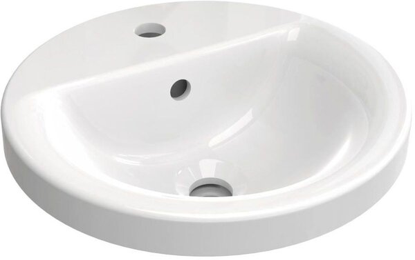 Ideal Standard Connect umyvadlo 38x38 cm kulatý zápustný bílá lesk E504101
