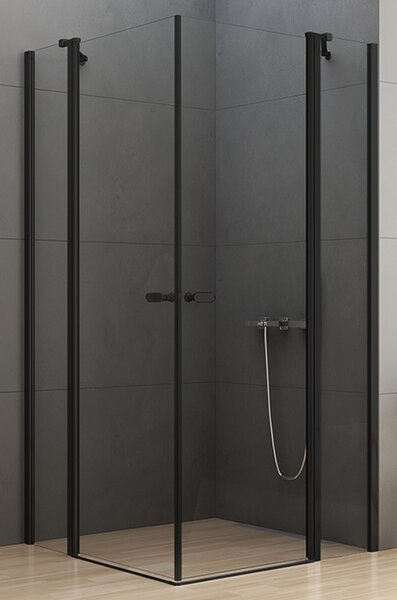 New Trendy New Soleo Black sprchový kout obdélníkový 120x100 cm K0557