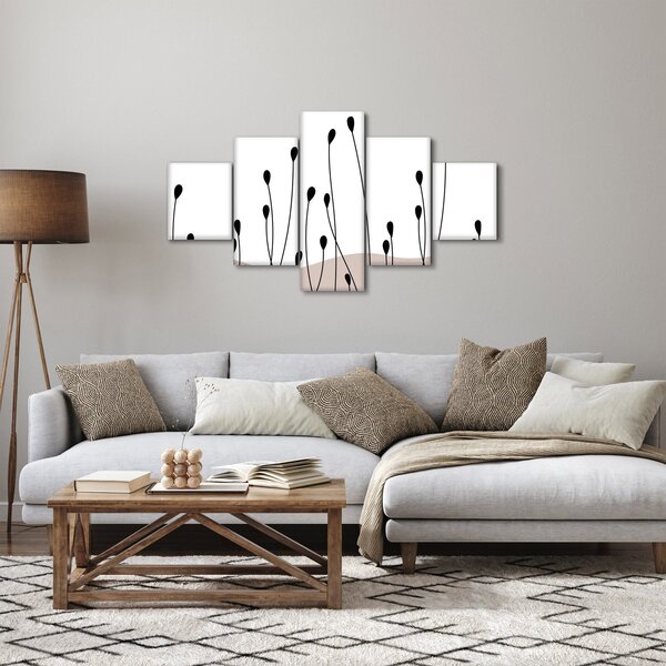 Obraz - Grafická louka N⁰1 (125x70 cm)