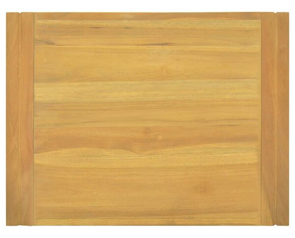 Nástěnná koupelnová skříňka 60 x 45 x 35 cm masivní teak 338234
