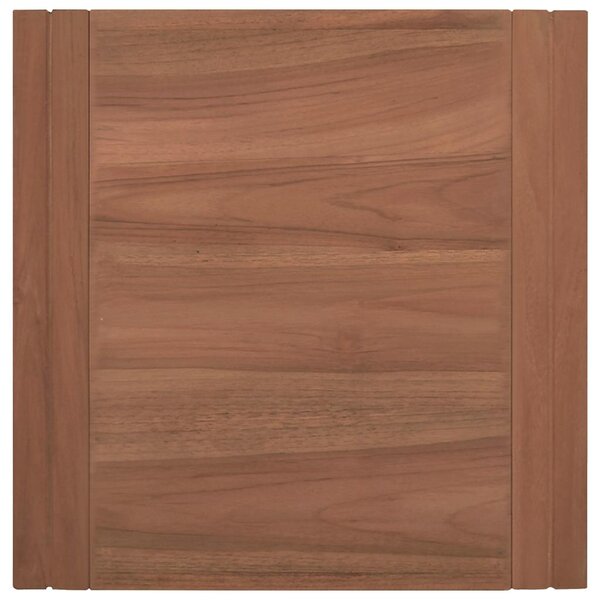 Nástěnná koupelnová skříňka 45 x 45 x 35 cm masivní teak 338233