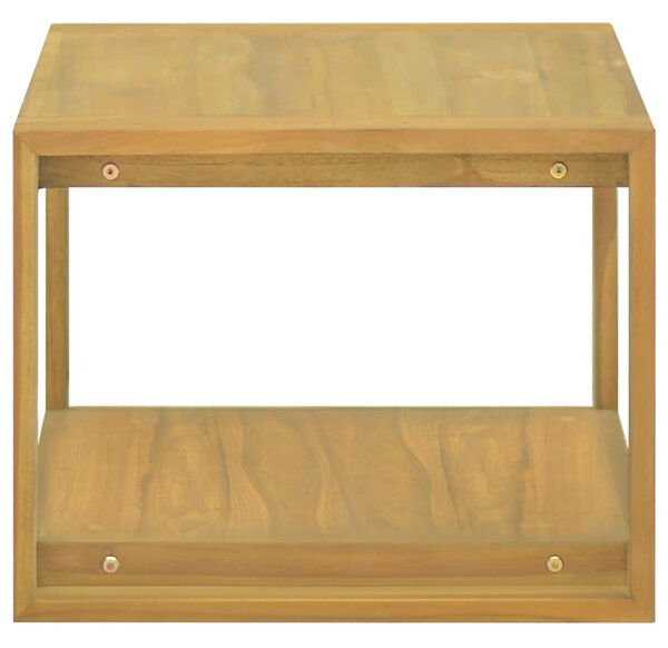 Nástěnná koupelnová skříňka 60 x 45 x 35 cm masivní teak 338234