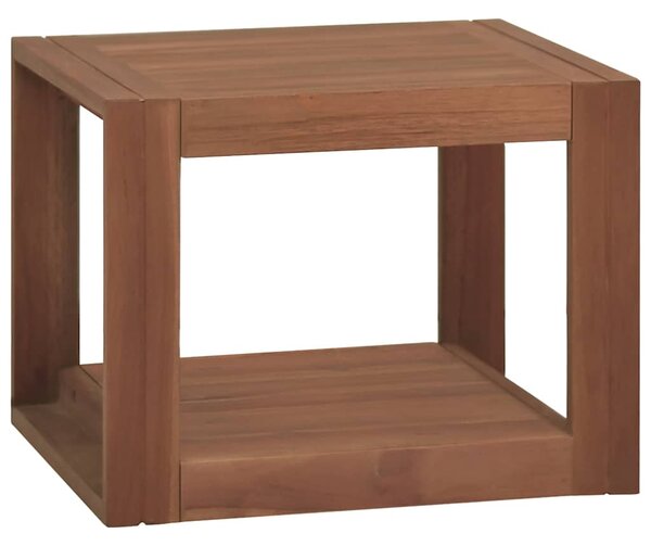 Nástěnná koupelnová skříňka 45 x 45 x 35 cm masivní teak 338233