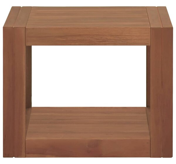 Nástěnná koupelnová skříňka 45 x 45 x 35 cm masivní teak 338233