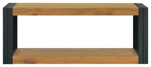 Koupelnová skříňka 90 x 45 x 35 cm masivní teakové dřevo 338231