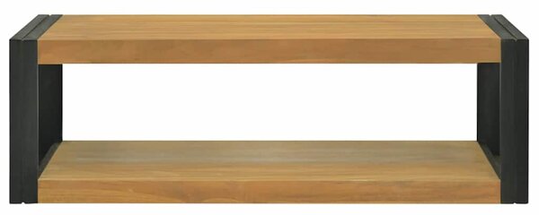 Koupelnová skříňka 120 x 45 x 35 cm masivní teakové dřevo 338232