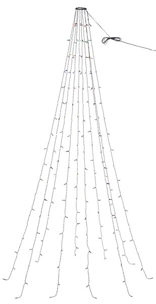 Livarno® Světelný LED řetěz, 120 LED / 180 LED (180x Led, barevná) (100412000003)
