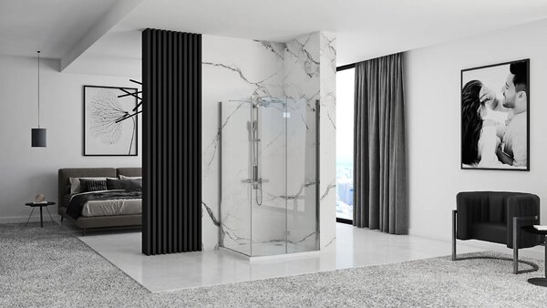 Sprchový Kout REA MOLIER CHROME 80x80