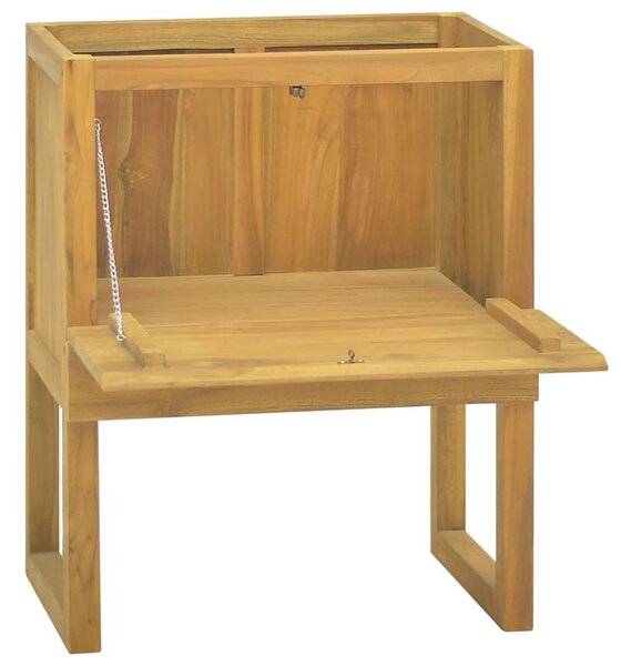Koupelnová skříňka 60 x 40 x 75 cm masivní teakové dřevo 338247