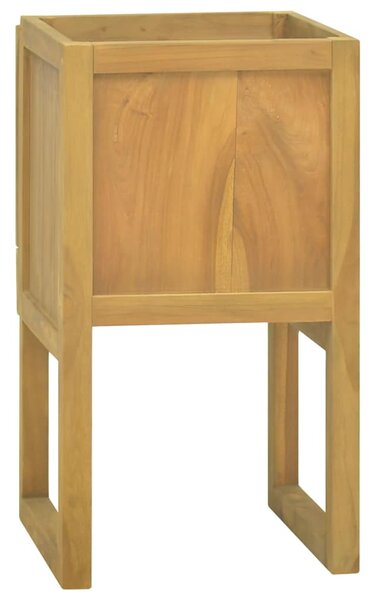 Koupelnová skříňka 41 x 40 x 75 cm masivní teakové dřevo 338246