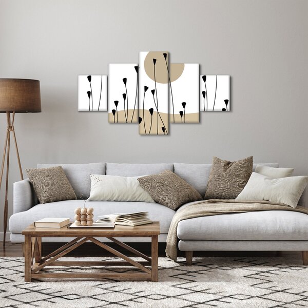 Obraz - Grafická louka N⁰2 (125x70 cm)