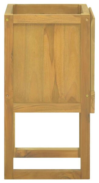 Koupelnová skříňka 41 x 40 x 75 cm masivní teakové dřevo 338246