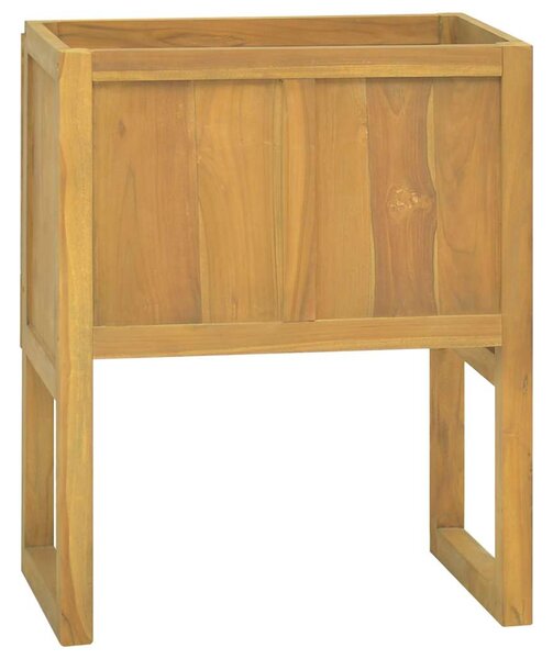 Koupelnová skříňka 60 x 40 x 75 cm masivní teakové dřevo 338247