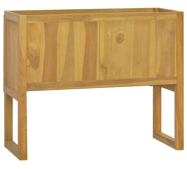 Koupelnová skříňka 90 x 40 x 75,5 cm masivní teakové dřevo 338248