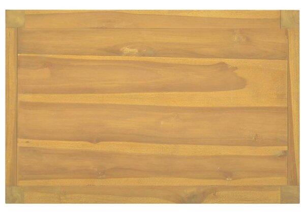 Koupelnová skříňka 60 x 40 x 75 cm masivní teakové dřevo 338249