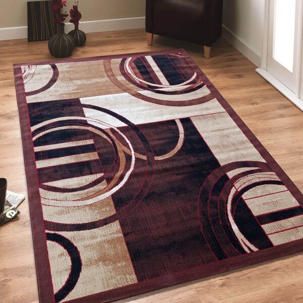 Makro Abra Kusový koberec BCF Alfa 22 hnědý Rozměr: 40x60 cm