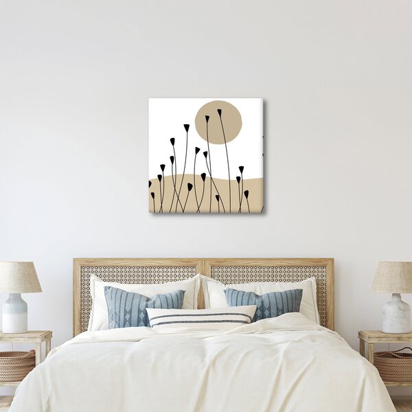 Obraz - Grafická louka N⁰2 (30x30 cm)