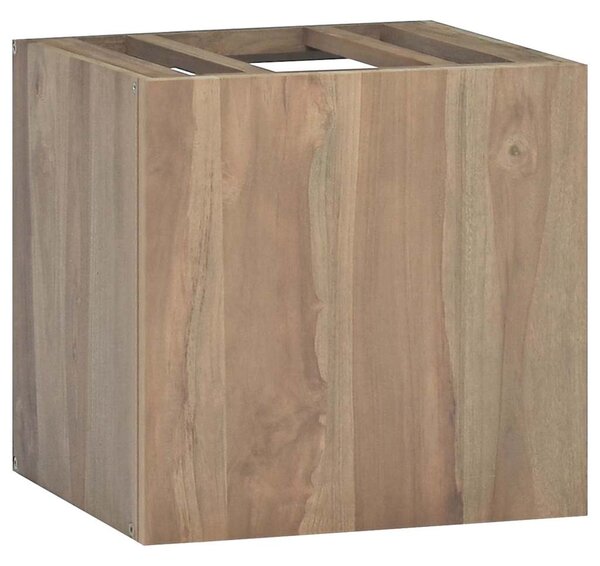 Nástěnná koupelnová skříňka 46 x 25,5 x 40 cm masivní teak 338252
