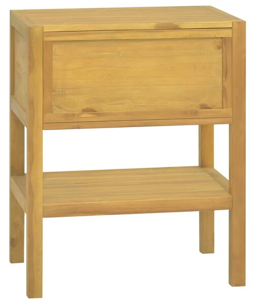 Koupelnová skříňka 60 x 40 x 75 cm masivní teakové dřevo 338249
