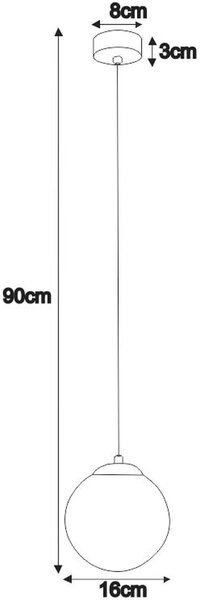 Kaja Isla závěsné svítidlo 1x40 W bílá-černá-patina K-4911