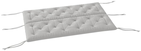 Outsunny Polštář na lavici pro 3 osoby 150x98x8 cm, Polštář s popruhy, Sedací polštář, Venkovní/ Vnitřní polštář na židli, Sedací podložka, Polštář na