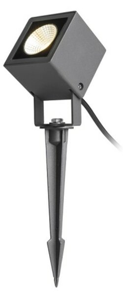 RED - DESIGN RENDL RENDL BORA na bodci antracitová 230V LED 6W 50° IP54 3000K R12025