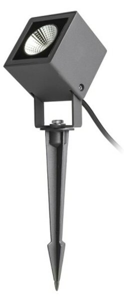 RED - DESIGN RENDL RENDL BORA na bodci antracitová 230V LED 6W 50° IP54 3000K R12025