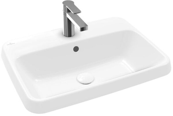 Villeroy & Boch Architectura umyvadlo 60x45 cm obdélníkový zápustný bílá lesk 5A6760R1