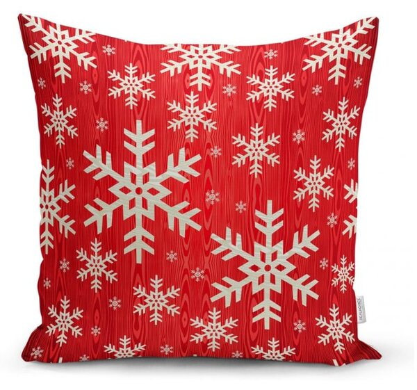 Sada 4 vánočních povlaků na polštář a běhounu na stůl Minimalist Cushion Covers Joy