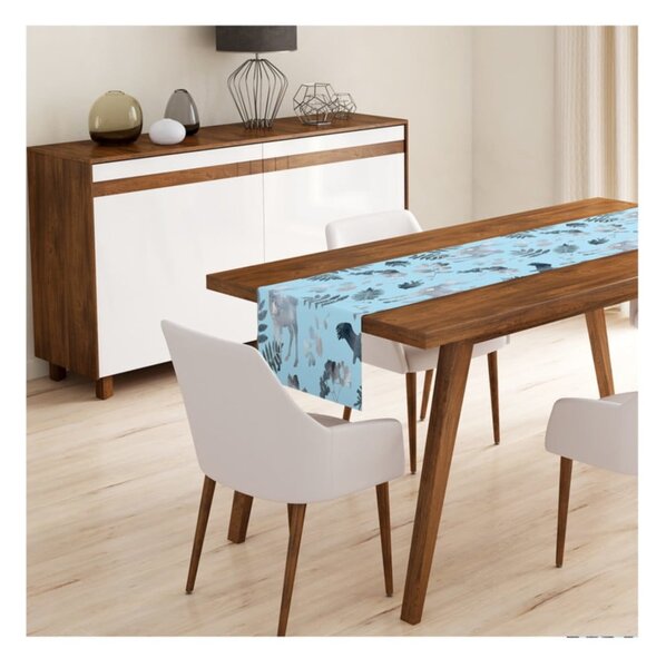 Sada 4 vánočních povlaků na polštář a běhounu na stůl Minimalist Cushion Covers Winter Wonderland