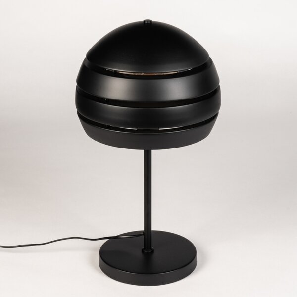 Stolní retro lampa Cantonn Nero and Gold (LMD)