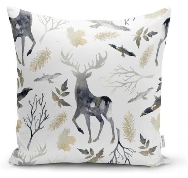 Sada 4 vánočních povlaků na polštář a běhounu na stůl Minimalist Cushion Covers Holiday Season