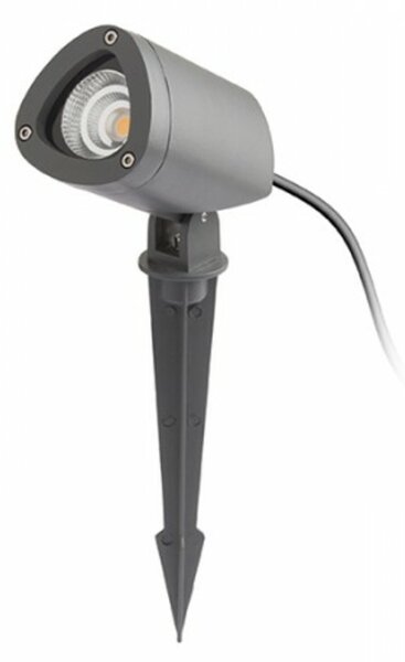 RED - DESIGN RENDL RENDL COSMO na bodci antracitová 230V LED 10W 24° IP54 3000K R12580