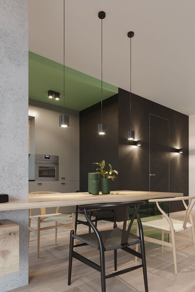 Sollux Lighting Orbis stropní světlo 1x40 W černá SL.0016