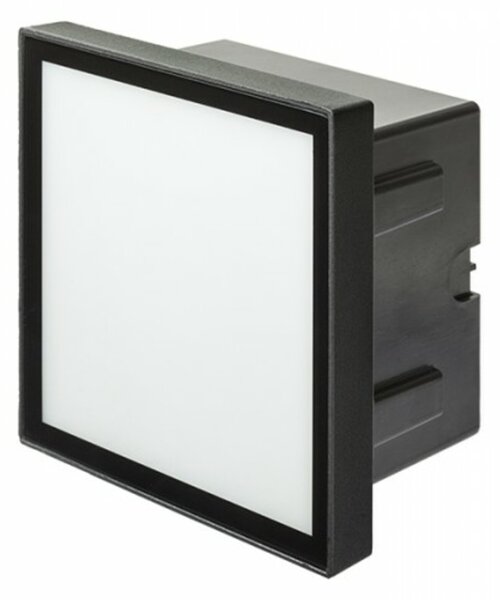RED - DESIGN RENDL RENDL DEJAVU SQ 14 zápustná černá 230V LED 6W IP65 3000K R12531