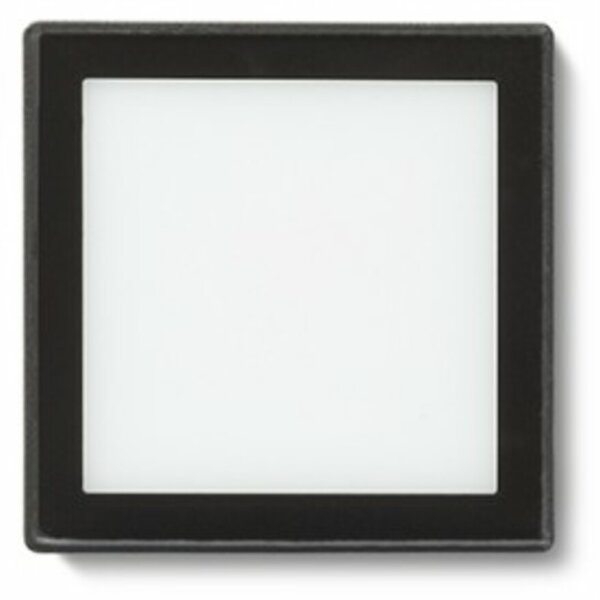 RED - DESIGN RENDL RENDL DEJAVU SQ 9 zápustná černá 230V LED 3.5W IP65 3000K R12530