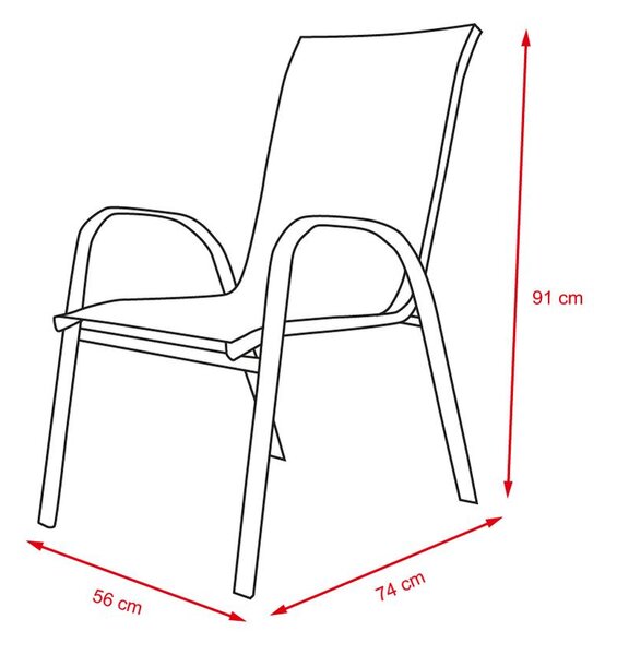 Set zahradního nábytku 8-dílný Avenberg IBIZA