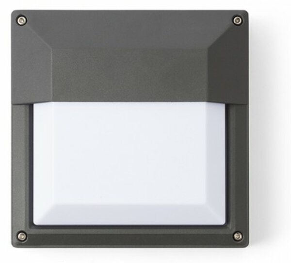 RED - DESIGN RENDL RENDL DELTA 215 nástěnná antracitová 230V E27 18W IP54 R12566