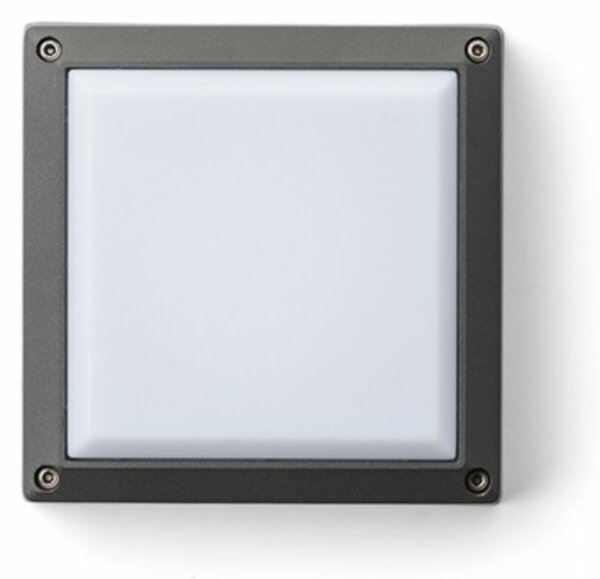 RED - DESIGN RENDL RENDL DELTA 145 přisazená antracitová 230V GX53 9W IP54 R12563