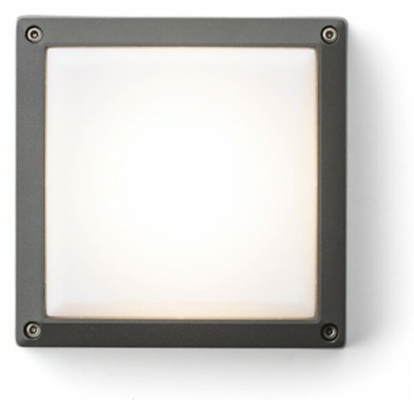 RED - DESIGN RENDL RENDL DELTA 145 přisazená antracitová 230V GX53 9W IP54 R12563