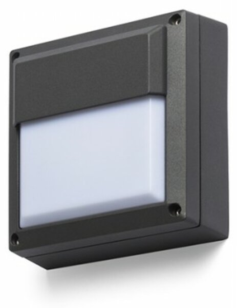 RED - DESIGN RENDL RENDL DELTA 145 nástěnná antracitová 230V GX53 9W IP54 R12565