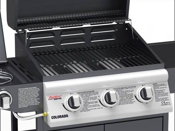 Plynový BBQ gril s bočním hořákem Avenberg COLORADO