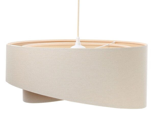 BPS Koncept Boho závěsné svítidlo 1x60 W krémová-béžová 060-182