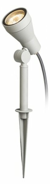 RED - DESIGN RENDL RENDL DIREZZA na bodci stříbrnošedá 230V GU10 35W IP54 R10427
