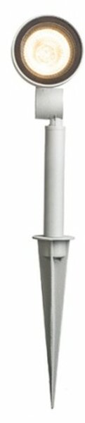 RED - DESIGN RENDL RENDL DIREZZA na bodci stříbrnošedá 230V GU10 35W IP54 R10427
