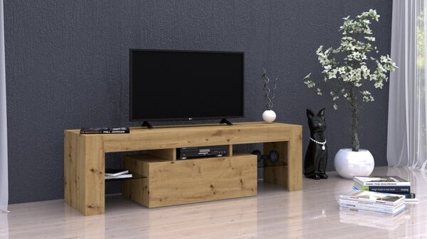 RTV stolek DOVES 140 dub artisan (140 x 45) cm