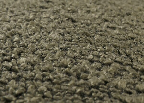 Jídelní židle HWC-G66, kuchyňská židle židle, otočná automatická poloha látka/textil bouclé MVG zelená