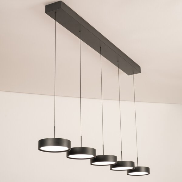 Závěsné LED svítidlo Bonn Nero 5 Lineo (LMD)