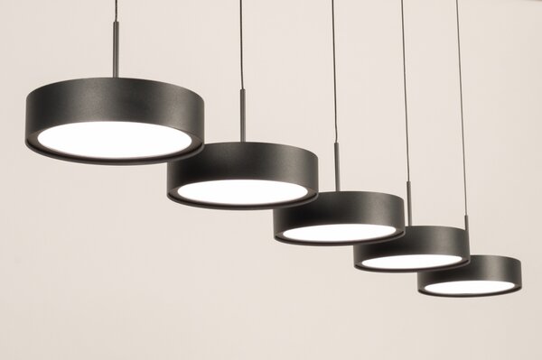 Závěsné LED svítidlo Bonn Nero 5 Lineo (LMD)