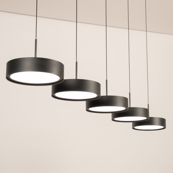 Závěsné LED svítidlo Bonn Nero 5 Lineo (LMD)